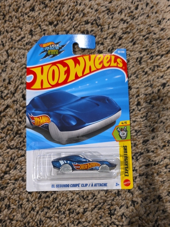 Hot Wheels Other - Hotwheels Blue El Segundo Coupé Toy Car